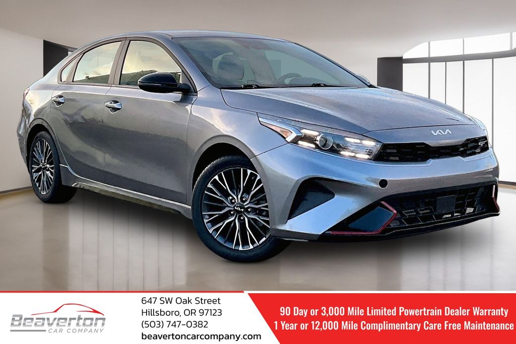 Steel Gray 2024 Kia Forte Sedan Front-Wheel Drive Continuously Variable Transmission