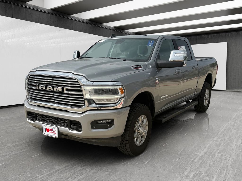Billet Silver Metallic Clearcoat 2024 RAM 2500 Pickup Truck Four-Wheel Drive 6-Speed Automatic