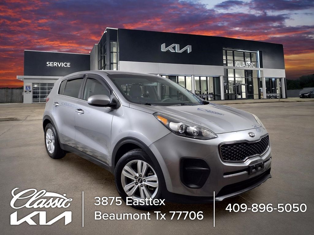 Steel Gray 2019 Kia Sportage SUV / Crossover Front-Wheel Drive 6-Speed Automatic Overdrive