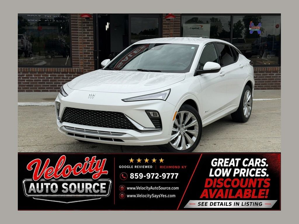 White Frost Tricoat 2024 Buick Envista SUV / Crossover Front-Wheel Drive 6-Speed Automatic
