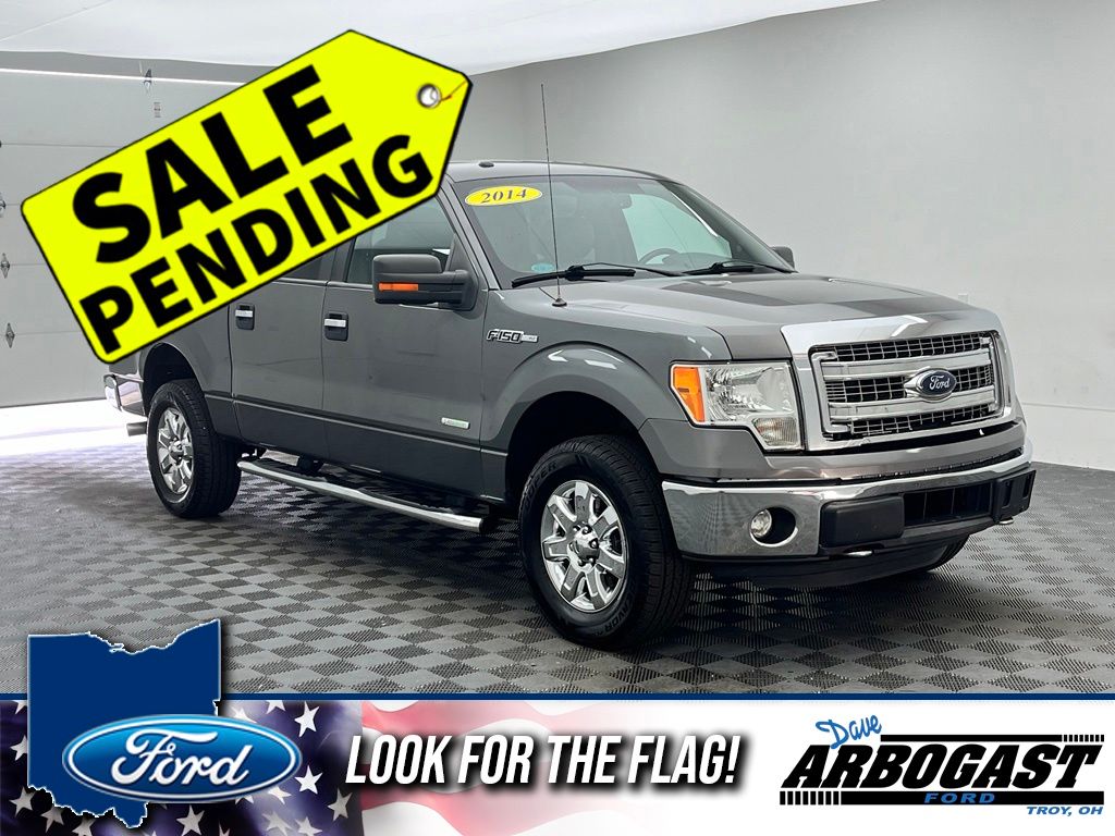 Sterling Gray Metallic 2014 Ford F-150 Pickup Truck Four-Wheel Drive 6-Speed Automatic