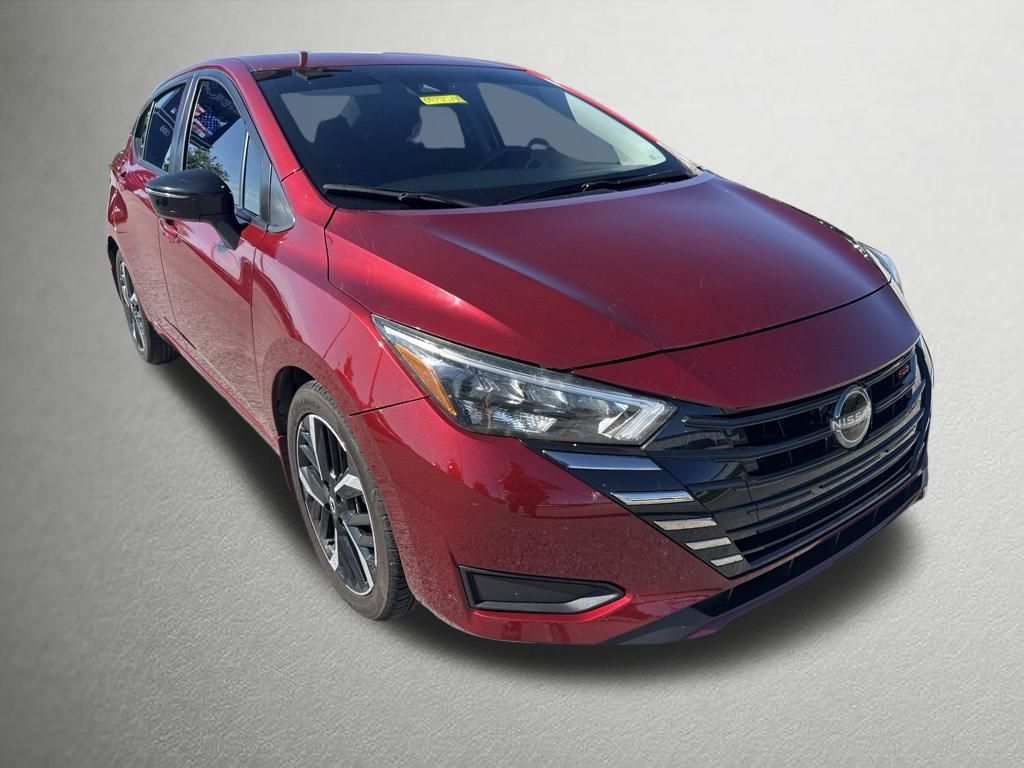 Red (Scarlet Ember Tintcoat) 2024 Nissan Versa Sedan Front-Wheel Drive Continuously Variable Transmission