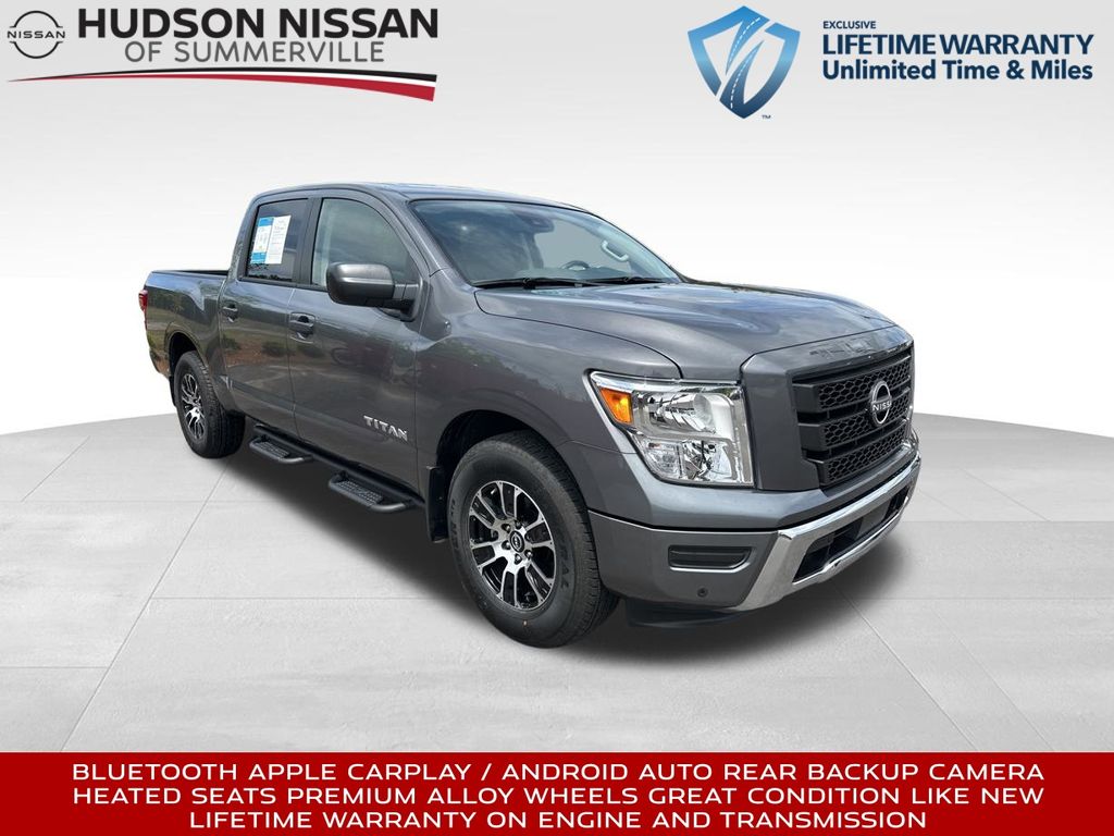 2023 Gun Metallic Nissan Titan SV Truck
