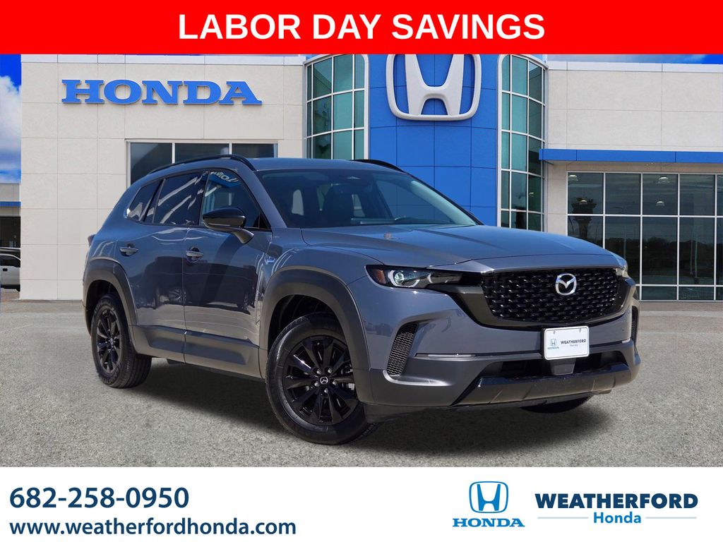 Polymetal Gray Metallic 2025 Mazda CX-50 SUV / Crossover All-Wheel Drive Continuously Variable Transmission
