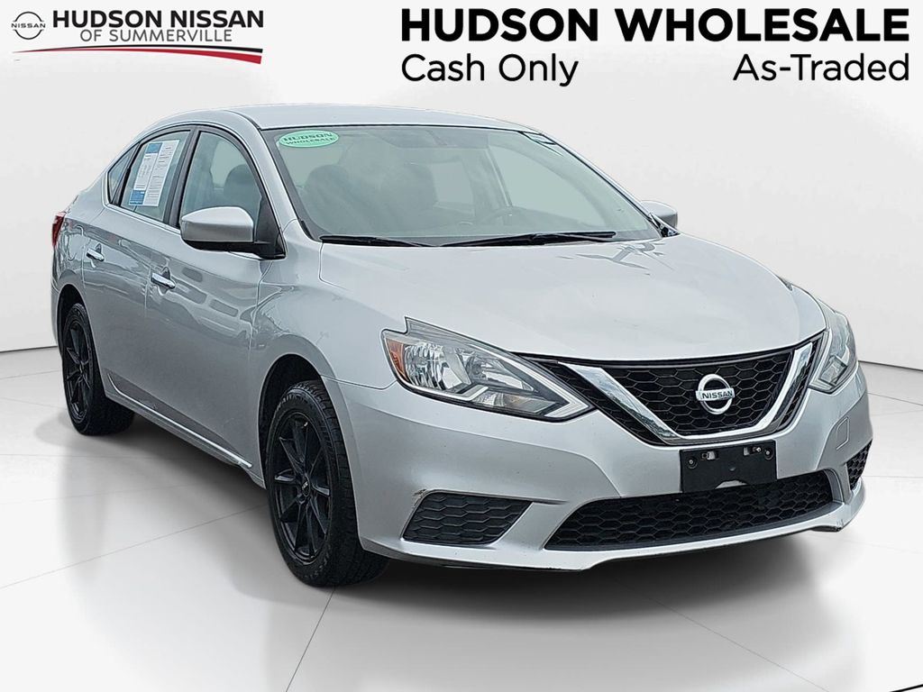 Brilliant Silver Metallic 2016 Nissan Sentra SV Sedan Front-Wheel Drive Continuously Variable Transmission