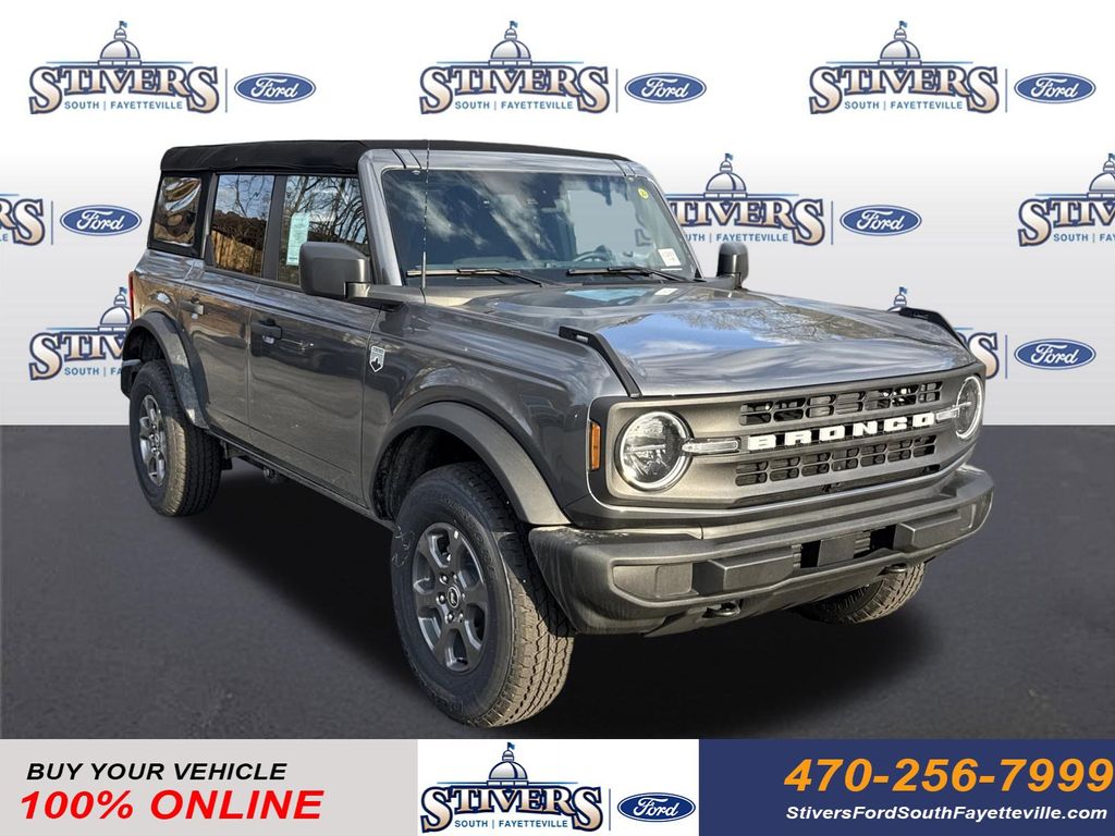 Gray Metallic 2026 Ford Bronco SUV / Crossover Four-Wheel Drive Automatic