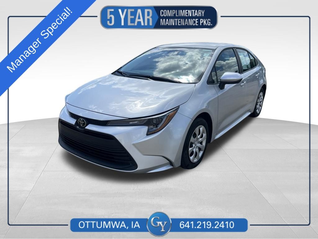 Classic Silver Metallic 2026 Toyota Corolla Sedan Front-Wheel Drive Continuously Variable Transmission