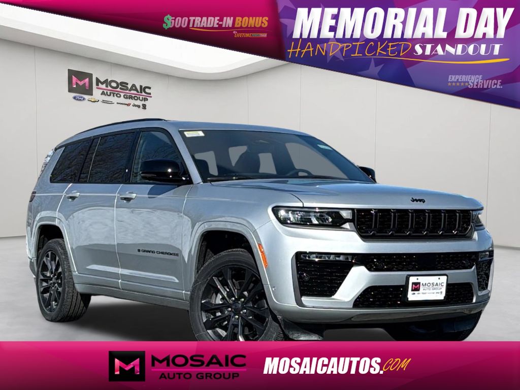 Silver Zynith 2026 Jeep Grand Cherokee L Limited 4WD SUV / Crossover Four-Wheel Drive 8-Speed Automatic