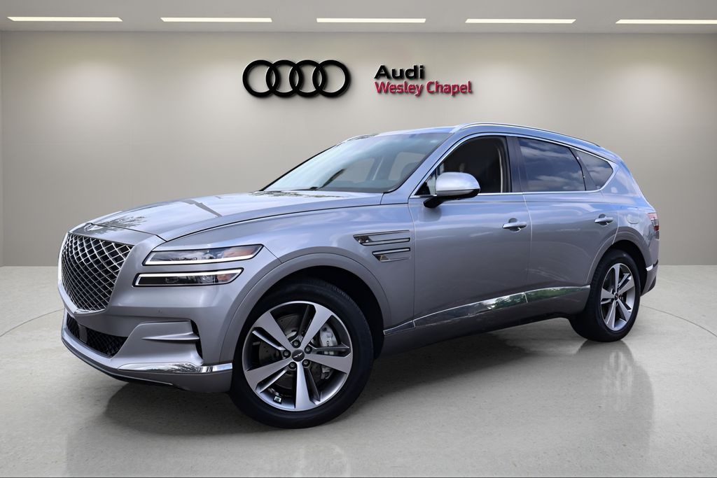 Savile Silver 2021 Genesis GV80 3.5T AWD SUV / Crossover All-Wheel Drive 8-Speed Automatic