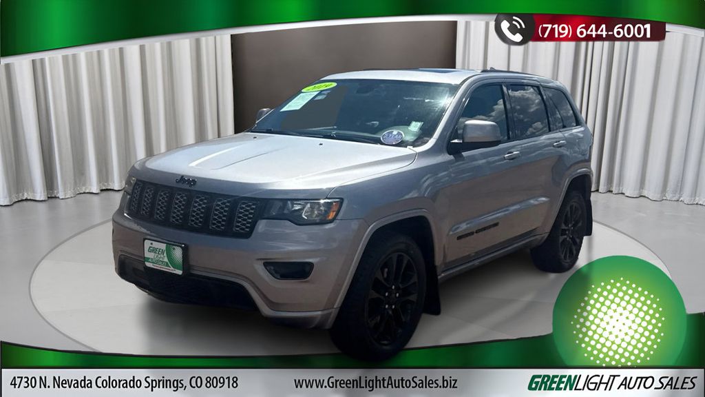 Billet Silver Metallic Clearcoat 2019 Jeep Grand Cherokee SUV / Crossover Four-Wheel Drive Automatic