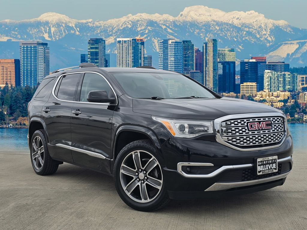 Black (Ebony Twilight Metallic) 2019 GMC Acadia Denali AWD SUV / Crossover Four-Wheel Drive 6-Speed Automatic