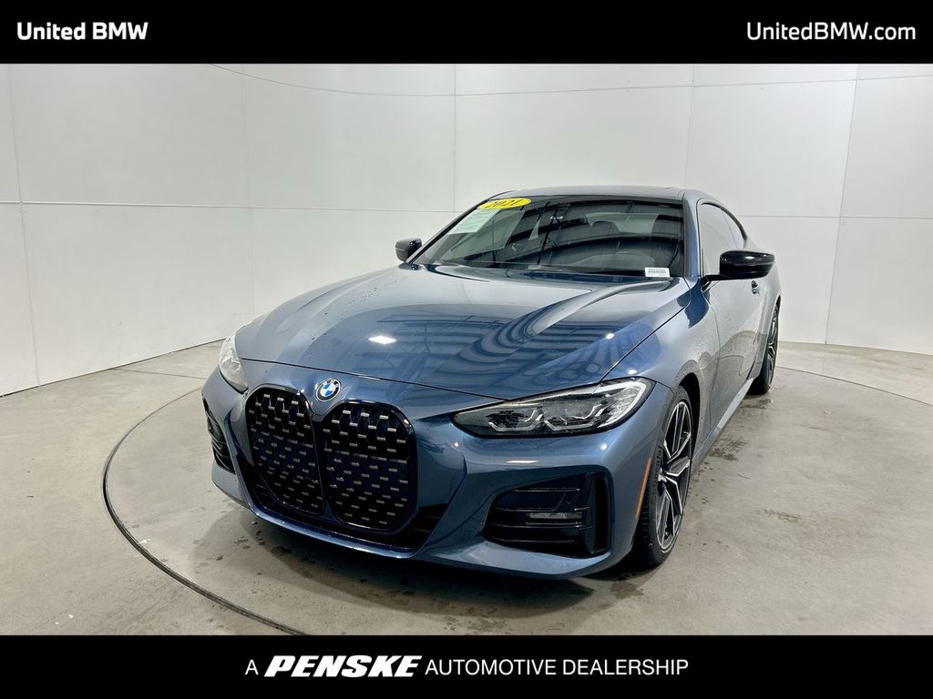 2021 BMW 4 Series 430i Hero Image