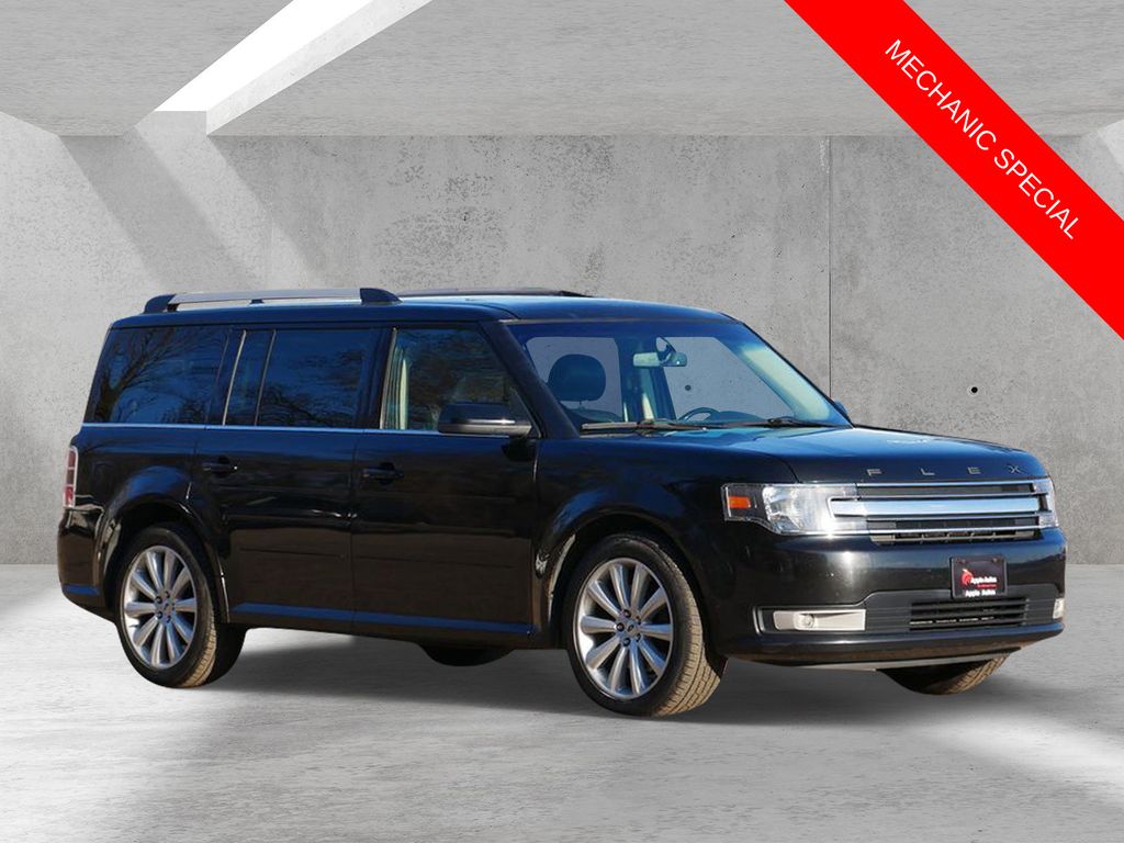 Tuxedo Black Metallic 2014 Ford Flex SEL SUV / Crossover Front-Wheel Drive 6-Speed Automatic