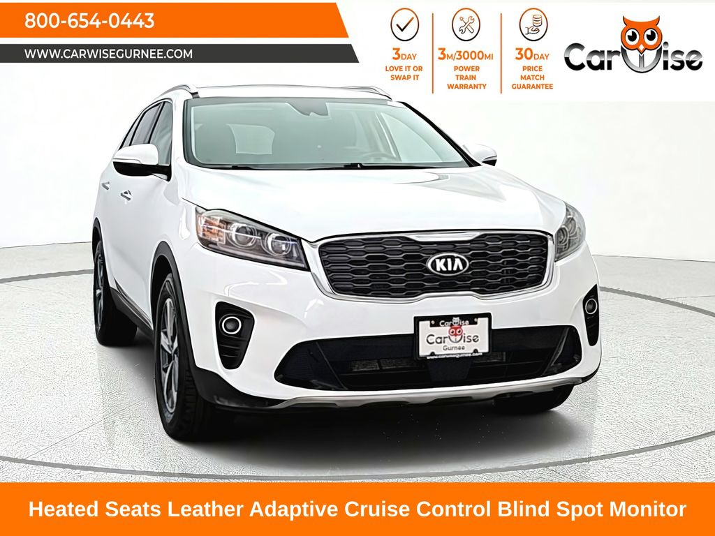 Snow White Pearl 2019 Kia Sorento SUV / Crossover All-Wheel Drive 8-Speed Automatic