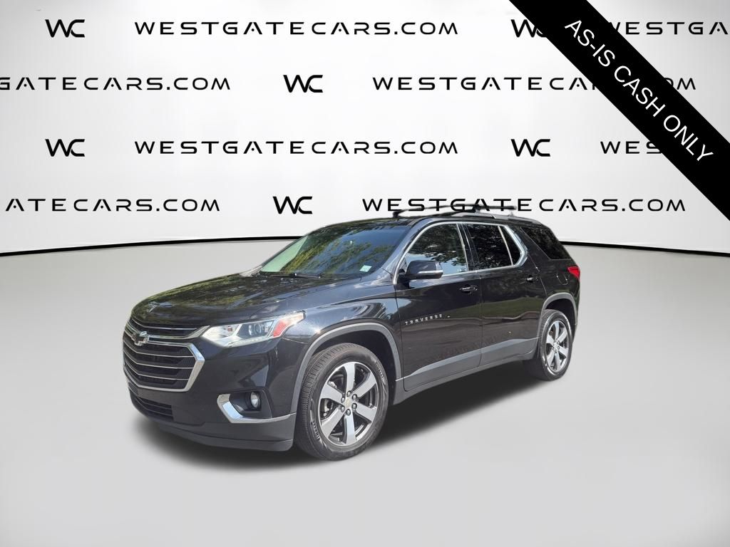 Black Metallic 2019 Chevrolet Traverse SUV / Crossover Front-Wheel Drive 9-Speed Automatic