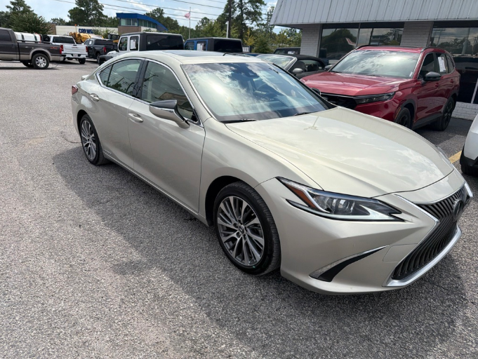 Brown (Beige Metallic) 2019 Lexus ES Hybrid Sedan Front-Wheel Drive Continuously Variable Transmission