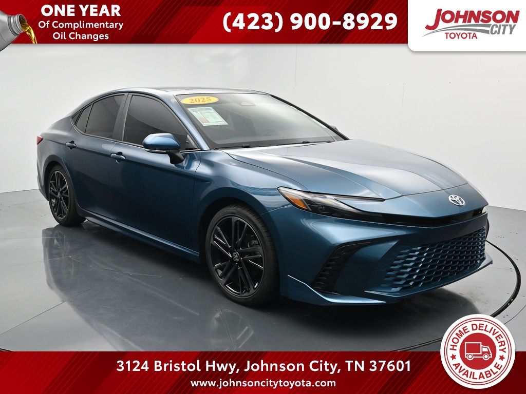 Ocean Gem 2025 Toyota Camry Sedan Front-Wheel Drive Continuously Variable Transmission