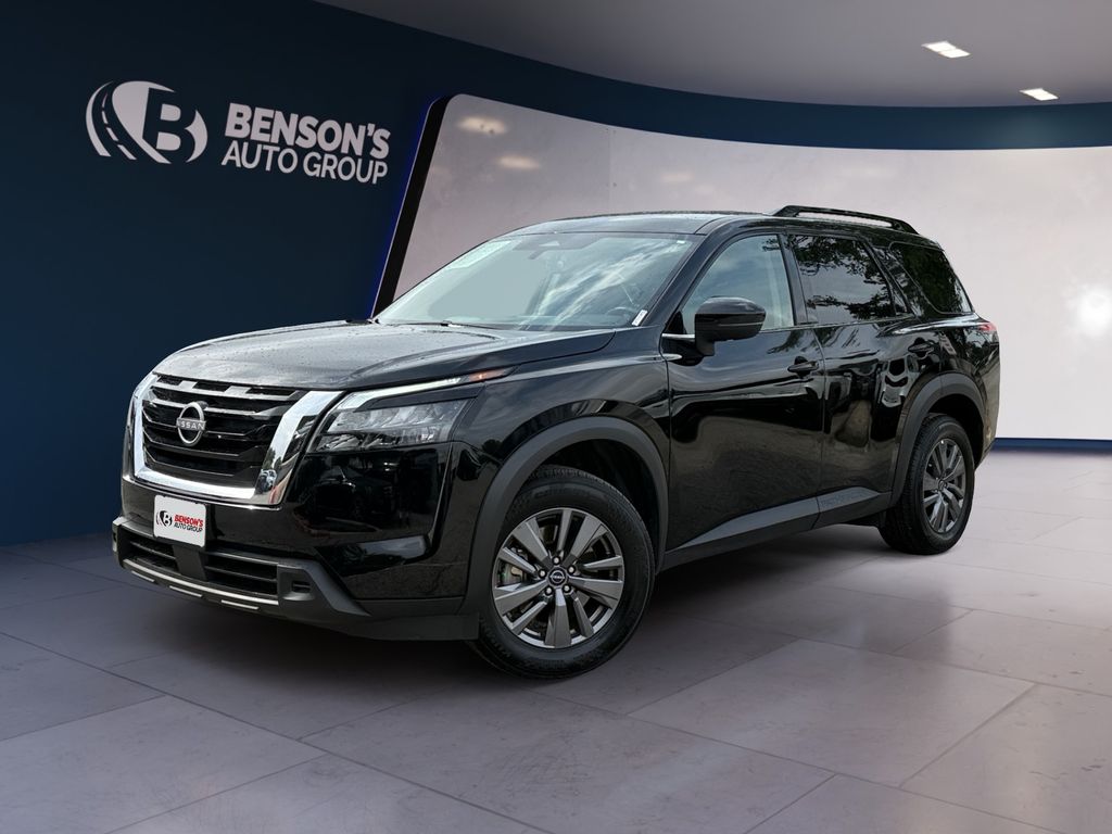 Super Black 2025 Nissan Pathfinder SUV / Crossover Front-Wheel Drive 9-Speed Automatic