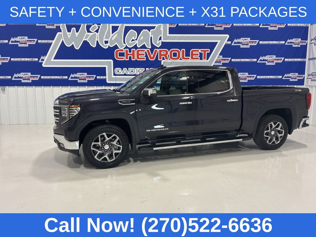 Titanium Rush Metallic 2024 GMC Sierra 1500 Pickup Truck Four-Wheel Drive Automatic