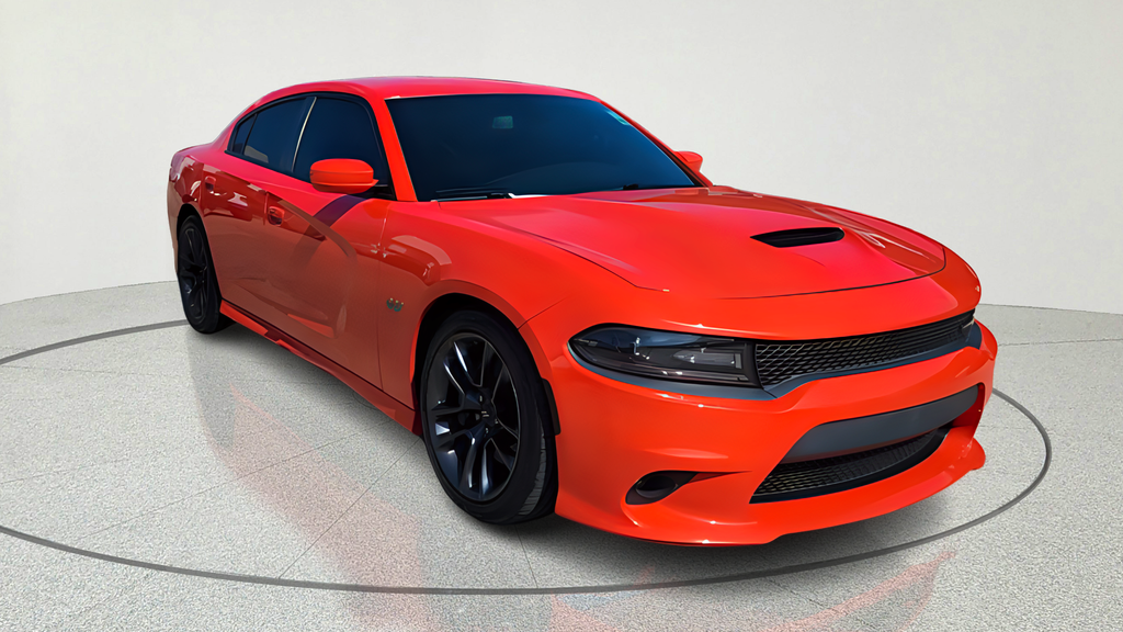 Go Mango 2022 Dodge Charger Scat Pack Widebody RWD Sedan Rear-Wheel Drive 8-Speed Automatic