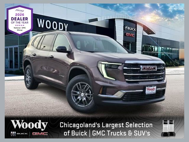 Crystal Metallic 2026 GMC Acadia SUV / Crossover Four-Wheel Drive 8-Speed Automatic