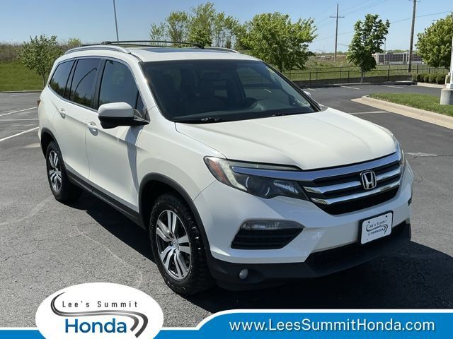 White Diamond Pearl 2018 Honda Pilot EX-L AWD SUV / Crossover All-Wheel Drive 6-Speed Automatic