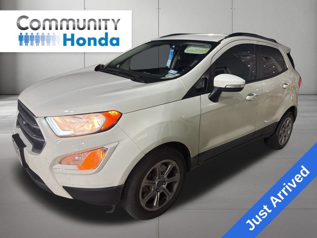 2021 Ford EcoSport SE White at Wharton Ford