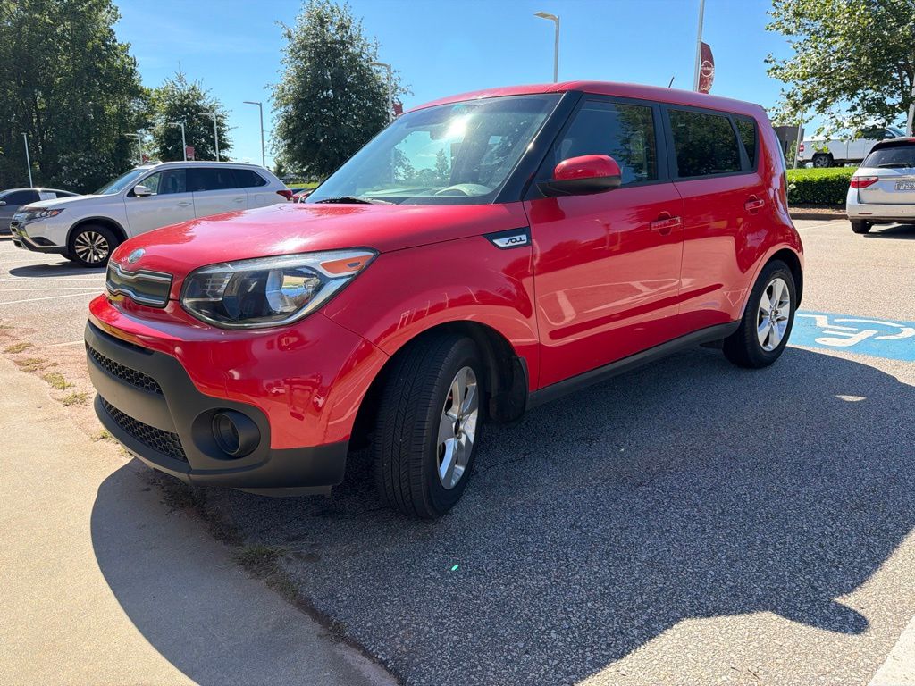 Inferno Red 2019 Kia Soul Wagon Front-Wheel Drive 6-Speed Automatic