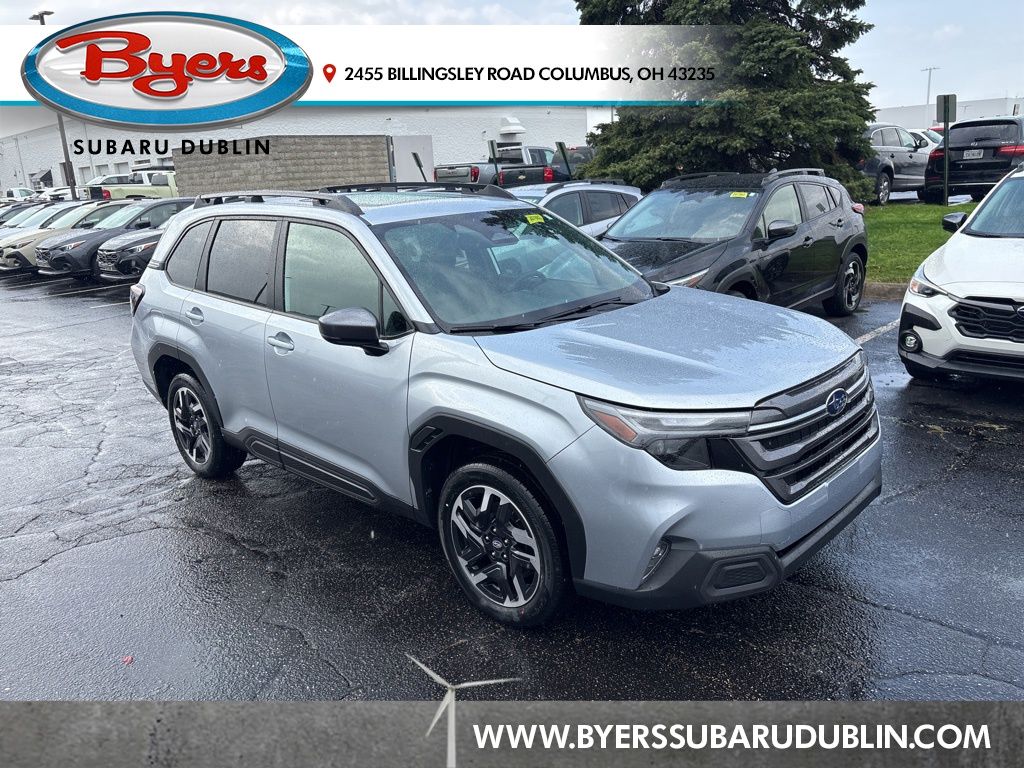 Ice Silver Metallic 2026 Subaru Forester Limited Crossover AWD SUV / Crossover All-Wheel Drive Continuously Variable Transmission