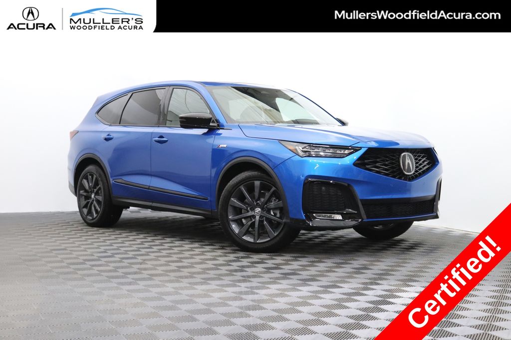 Double Apex Blue Pearl 2026 Acura MDX SH-AWD with A-SPEC Package SUV / Crossover All-Wheel Drive Automatic