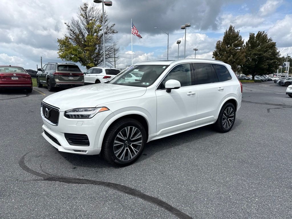 2021 Volvo XC90 T6 Momentum White at Subaru and VW of Moon Township