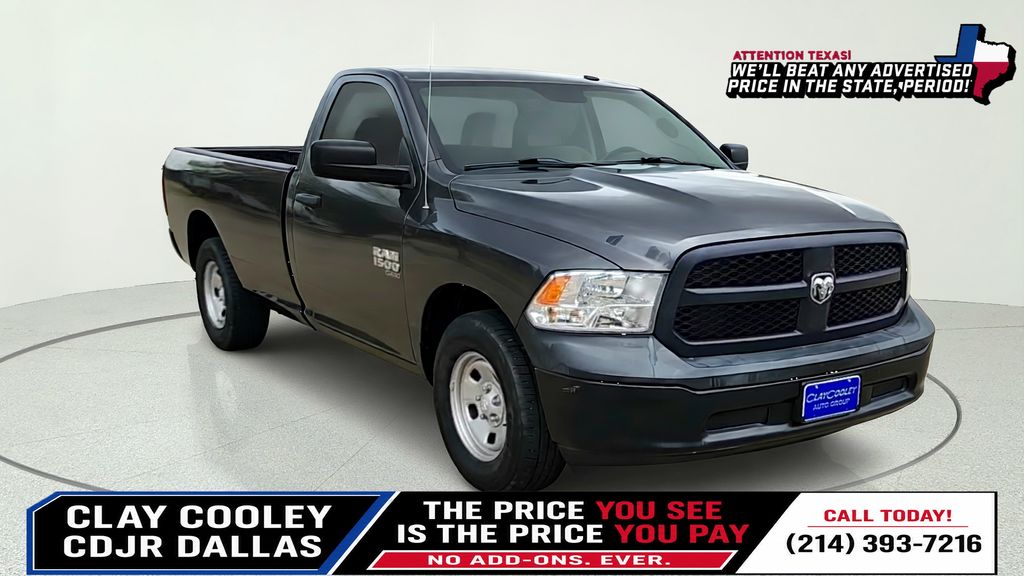 Gray (Granite Crystal Metallic Clearcoat) 2019 RAM 1500 Pickup Truck 4X2 8-Speed Automatic