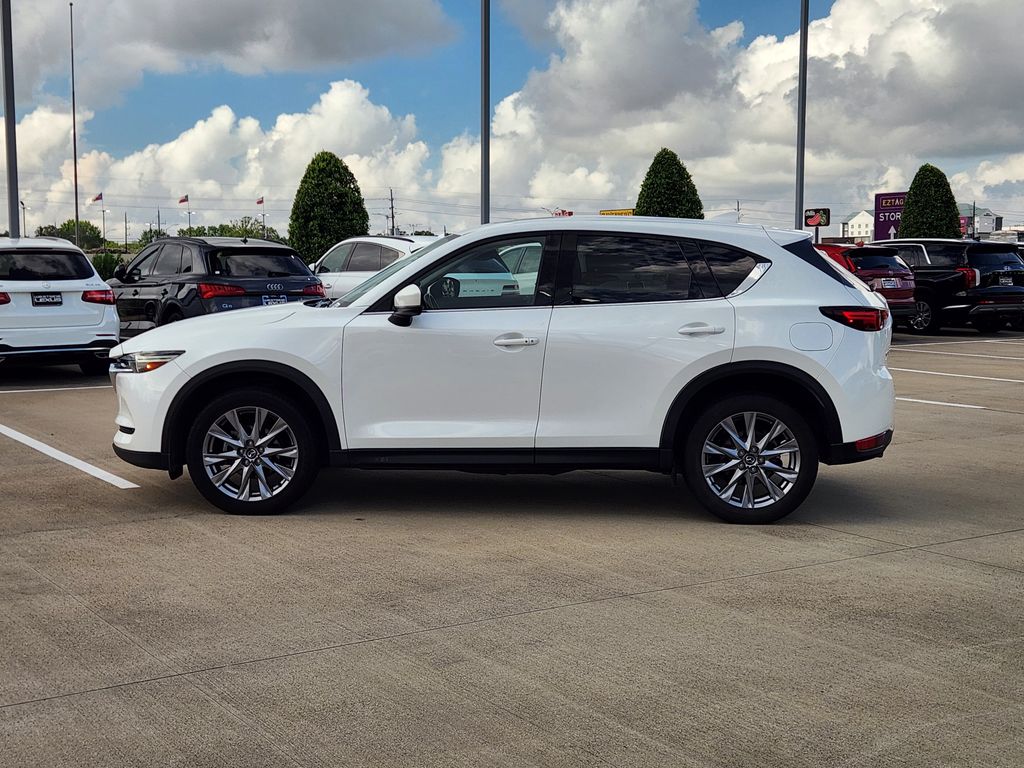 2021 Mazda CX-5 Grand Touring White at DeMontrond Mazda