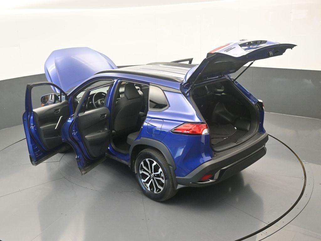 Used 2024 Blue Toyota Hybrid SE image 61