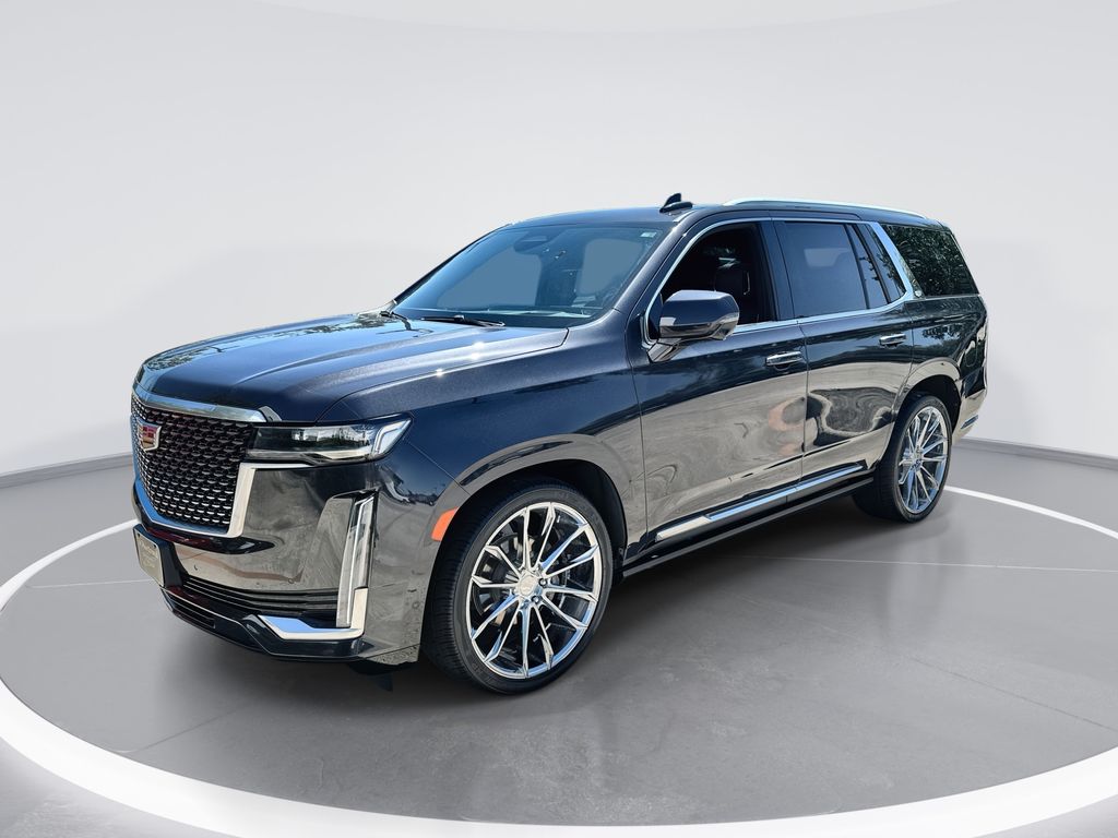 Galactic Gray Metallic 2022 Cadillac Escalade Premium Luxury RWD SUV / Crossover Rear-Wheel Drive Automatic