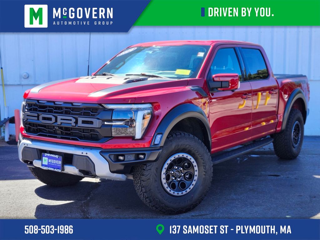 Red Metallic 2024 Ford F-150 Pickup Truck Four-Wheel Drive Automatic