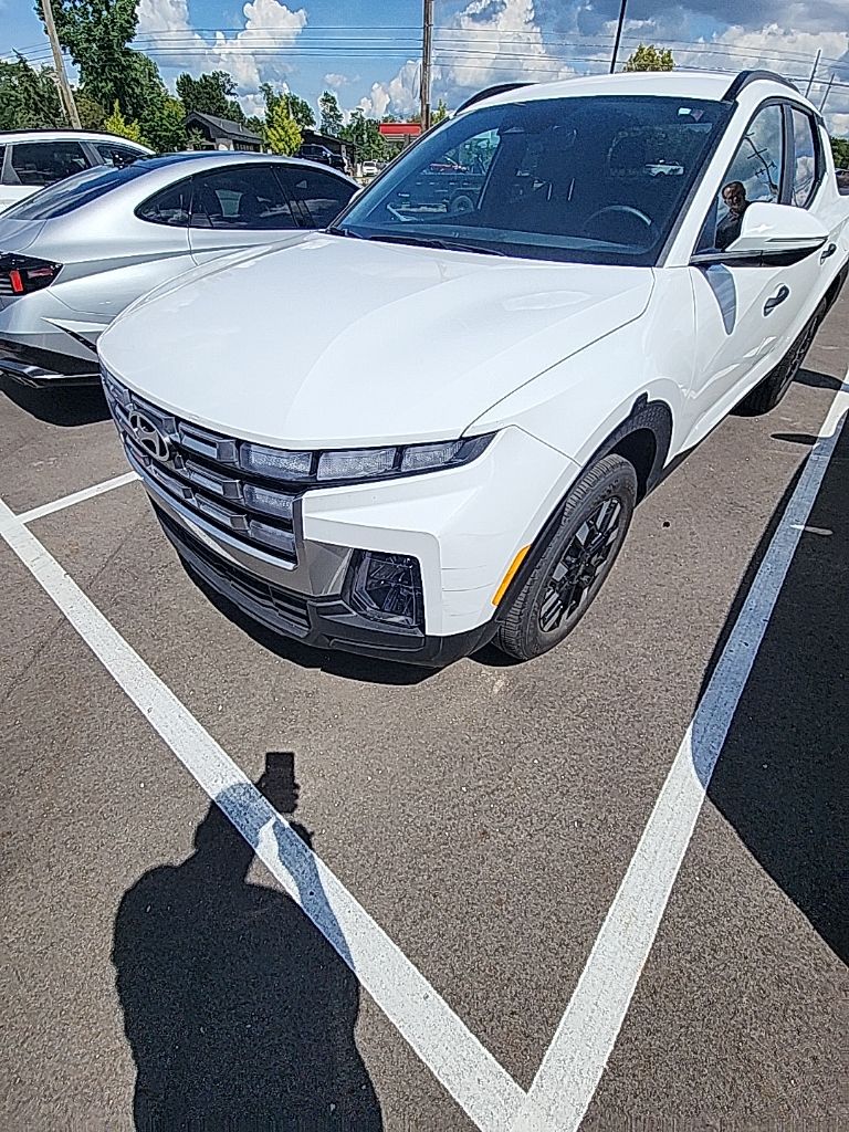 White 2026 Hyundai Santa Cruz Pickup Truck All-Wheel Drive 8-Speed Automatic