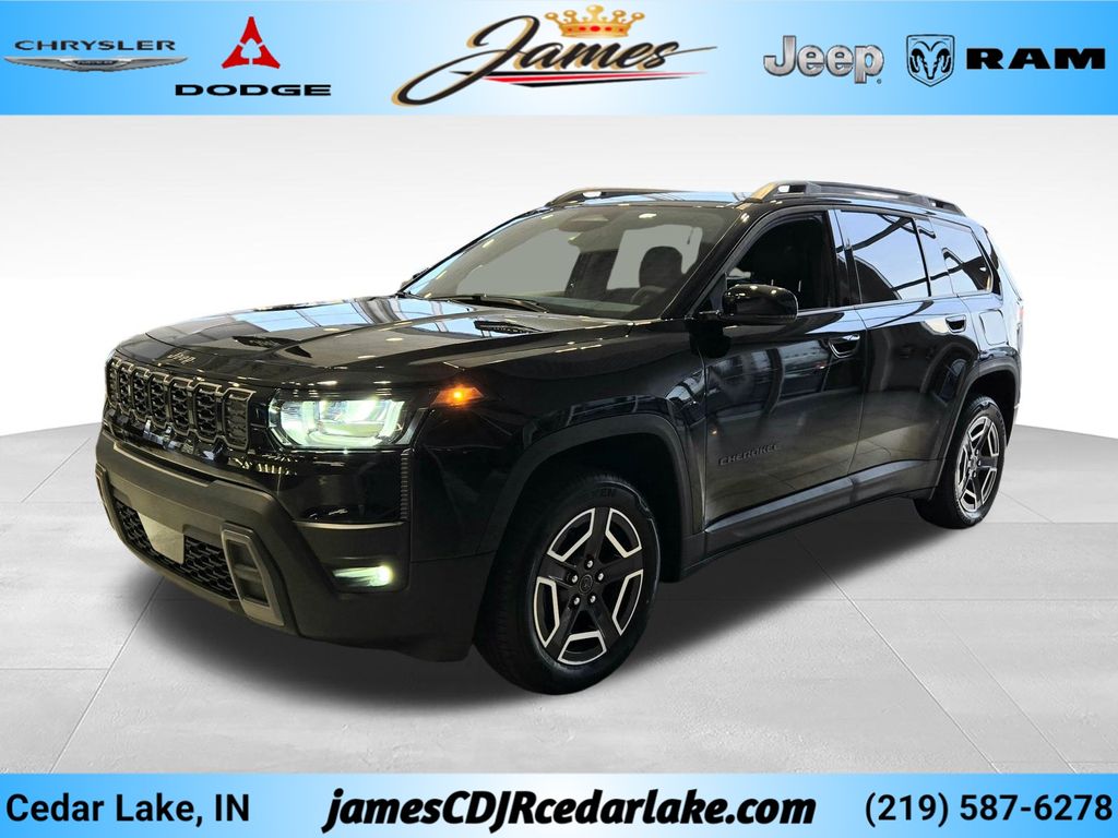 Diamond Black Crystal Pearlcoat 2026 Jeep Cherokee Limited 4WD SUV / Crossover Four-Wheel Drive Continuously Variable Transmission