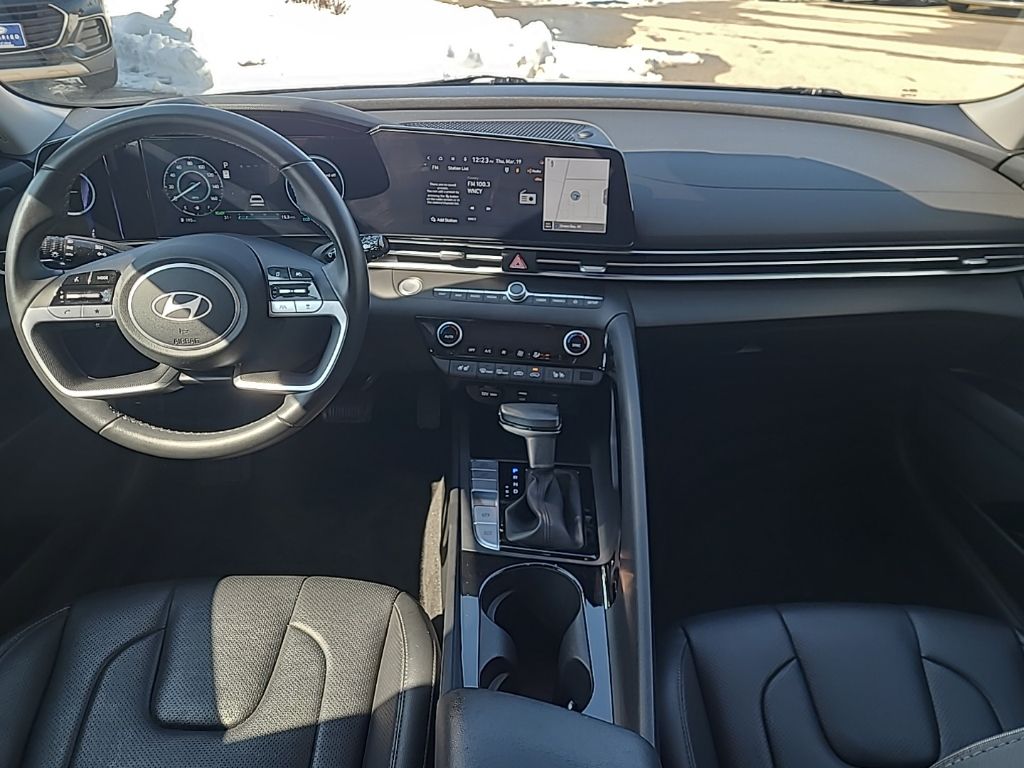 used 2025 Hyundai Elantra Hybrid car, priced at $23,904