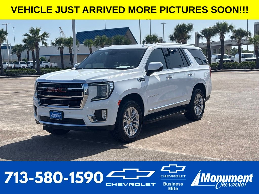 2024 GMC Yukon SLT White at Classic Elite Chevrolet Hwy 6