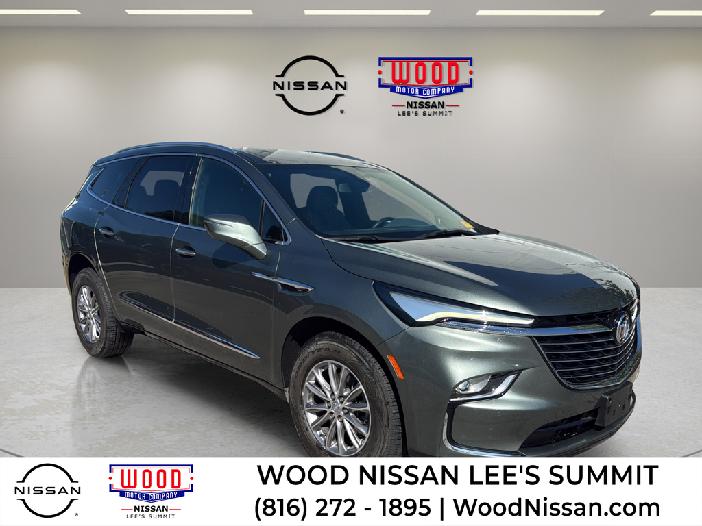 Sage Metallic 2023 Buick Enclave Essence FWD SUV / Crossover Front-Wheel Drive 9-Speed Automatic