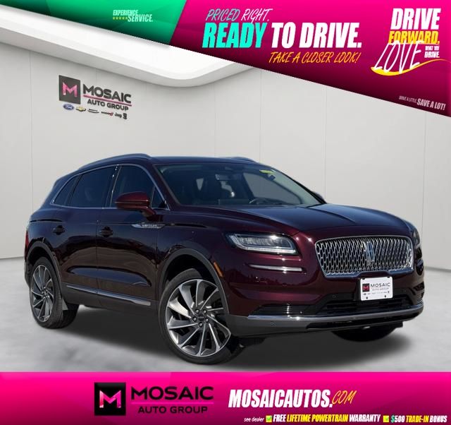 Red (Burgundy) 2023 Lincoln Nautilus SUV / Crossover All-Wheel Drive 8-Speed Automatic