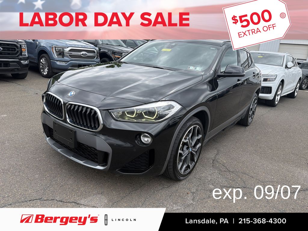 Black Sapphire Metallic 2020 BMW X2 SUV / Crossover All-Wheel Drive 8-Speed Automatic