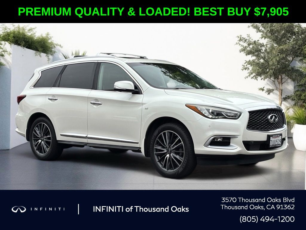 Majestic White 2016 INFINITI QX60 SUV / Crossover Front-Wheel Drive Continuously Variable Transmission