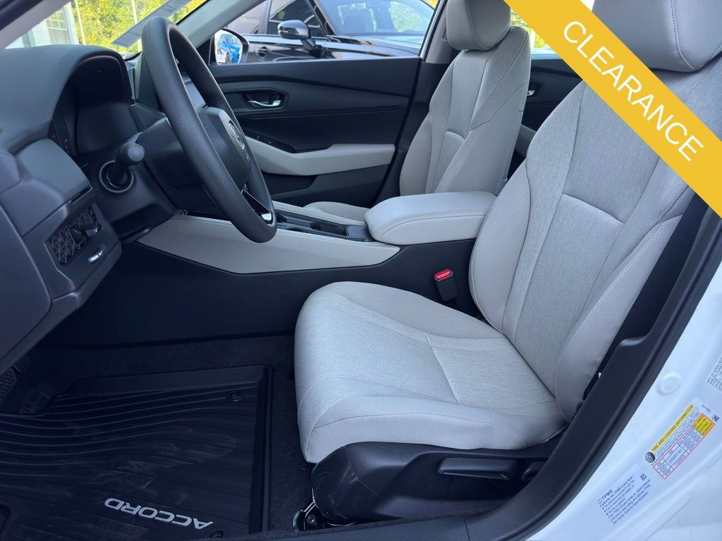 2025 Honda Accord LX White at Community Honda