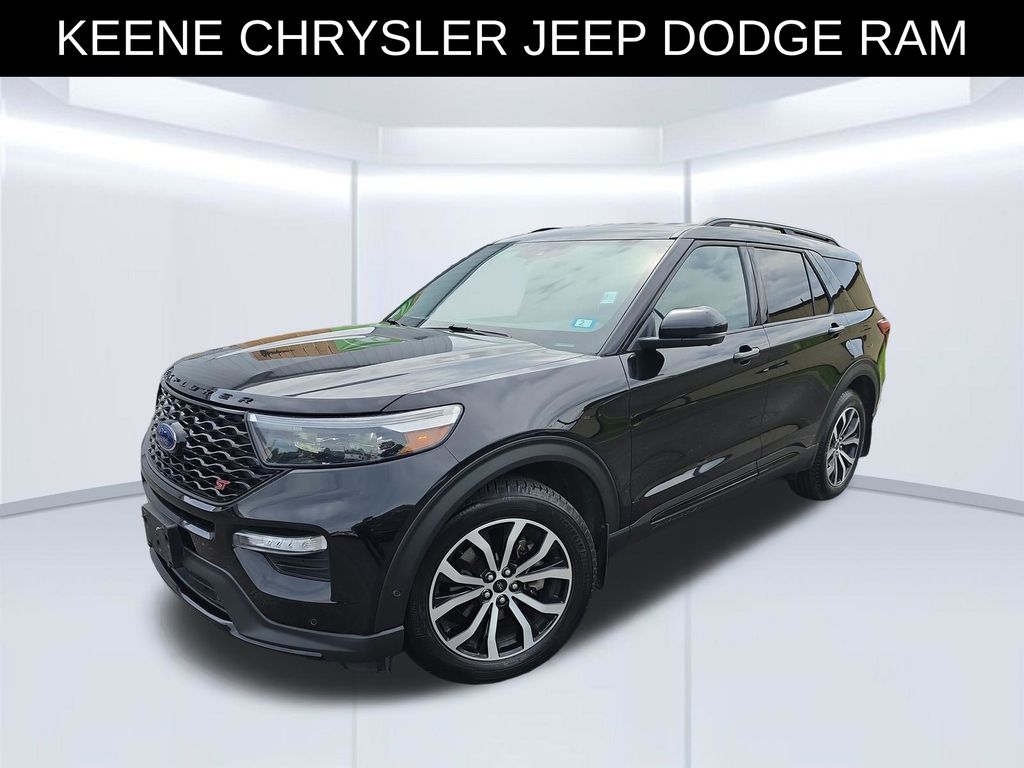 Black Metallic 2020 Ford Explorer SUV / Crossover All-Wheel Drive Automatic