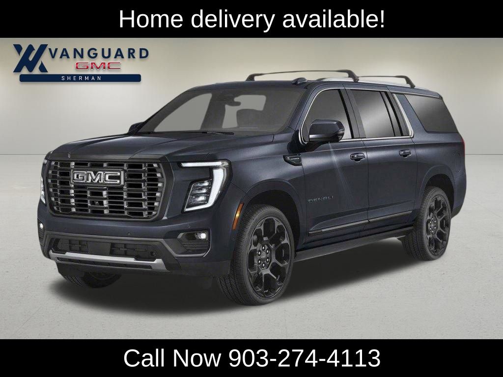 Volcanic Red Tintcoat 2026 GMC Yukon XL Denali Ultimate 4WD SUV / Crossover Four-Wheel Drive