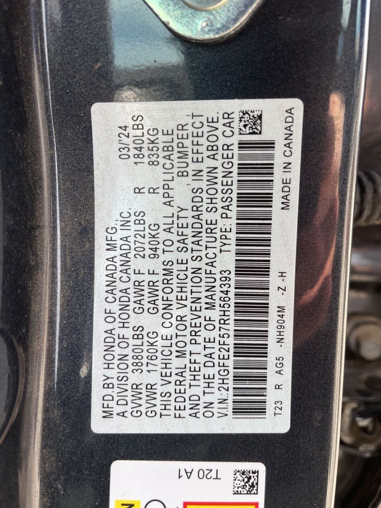 Thumbnail: 2024 Honda Civic - 11