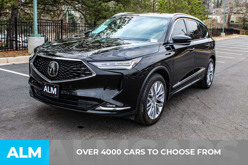 Used 2024 Black Acura Advance image 3