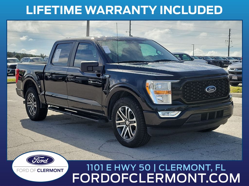 Black Metallic 2022 Ford F-150 Pickup Truck 4X2 Automatic